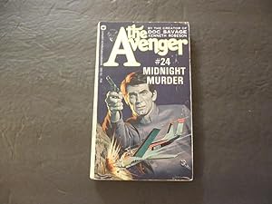 Seller image for The Avenger #24 pb Kenneth Robeson Midnight Murder 1974 for sale by Joseph M Zunno