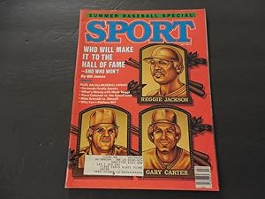 Sport Jul 1986 Reggie Jackson, Pete Rose, Gary Carter: Hall Of Fame