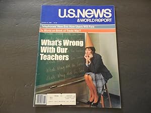Seller image for US News World Report Mar 14 1983 What's Wrong With Our Teachers? for sale by Joseph M Zunno