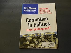 US News World Report Jun 4 1973 Corruption In Politics (I'm Shocked!)