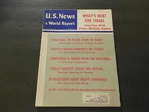 Seller image for US News World Report Jul 10 1967 Something Is Wrong With The Weather for sale by Joseph M Zunno