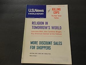 Seller image for US News World Report Aug 31 1970 Religion In Tomorrow's World for sale by Joseph M Zunno