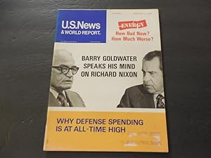 US News World Report Feb 11 1974 Goldwater Trash Talks Nixon