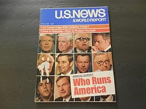 Seller image for US News World Report Apr 17 1978 Who Runs America? (No, Really) for sale by Joseph M Zunno