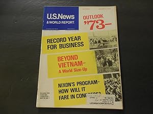 US News World Report Jan 8 1973 Record Year For Business; Nixon