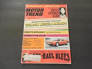Motor Trend May 1974 How You Can Help Save The Pantera (Why?)