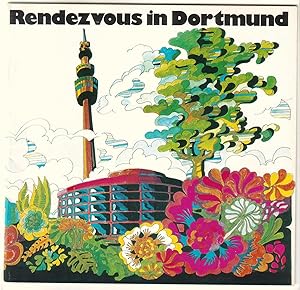 Image du vendeur pour Rendezvous in Dortmund. Reich bebilderte und illustrierte Broschre IN ENGLISCH. Edited by the Dortmund Information and Press Office. Printers: W. Grchen, Dortmund. Inhalt u.a.: An invitation to Dortmund - Pack your bags - Main station to Dortmund's city centre in 5 minutes - Popular shopping centre - What about a pub crawl? - The city does not live from beer alone - Bad Dortmund - Cultivating its know-how - A seat of Muses between Hellweg und Emscher? - Have fun in the water! - Sports for your selection - Finish your evening with Beethoven's 5th Symphony - Nightclubs with a cabaret - Where to stay in Dortmund. Vermutlich in die 1970er Jahre zu datieren. mis en vente par GAENSAN Versandantiquariat