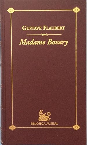 Imagen del vendedor de Madame Bovary a la venta por LIBRERA SOLN
