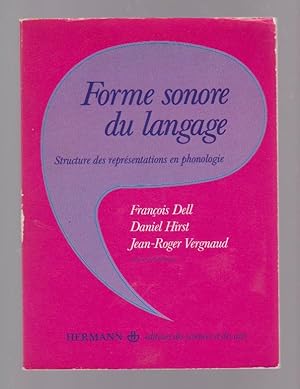 Immagine del venditore per Forme sonore du langage: Structure des reprsentations en phonologie, venduto da L'Odeur du Book