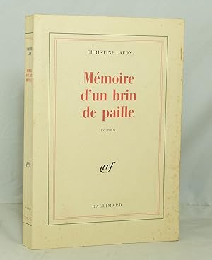 Seller image for Mmoire d'un brin de paille for sale by Librairie KOEGUI