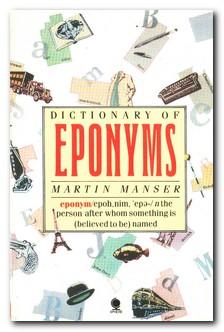 Immagine del venditore per Dictionary Of Eponyms venduto da Darkwood Online T/A BooksinBulgaria