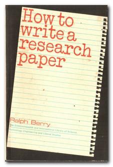 Seller image for How to Write a Research Paper for sale by Darkwood Online T/A BooksinBulgaria