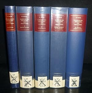 Handbuch der Geschichte der Philosophie. Band 1-5 (von insgesamt 6 erschienenen). [Von Wilhelm To...