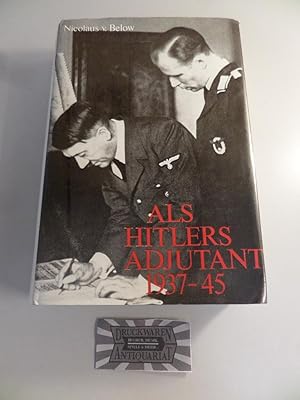 Bild des Verkufers fr Als Hitlers Adjutant 1937-45. zum Verkauf von Druckwaren Antiquariat