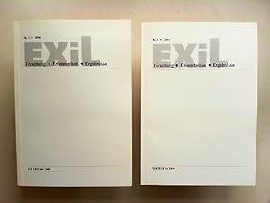 Exil 1933 - 1945. Forschung, Erkenntnisse, Ergebnisse - 21. Jahrgang 2001 vollständig in zwei Hef...