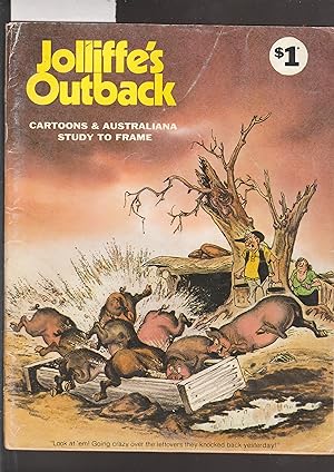 Jolliffe's Outback Australia - Cartoons Articles Head Study to Frame