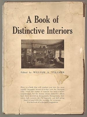 Seller image for A Book of Distinctive Interiors for sale by Aardvark Book Depot