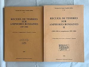 Recueil de timbres sur amphores romaines. 2 volumes : I et II