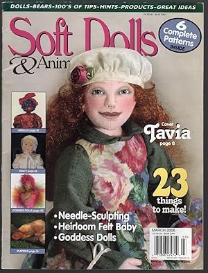 Soft Dolls & Animals Feburary/March, Volume 10, Issue 2