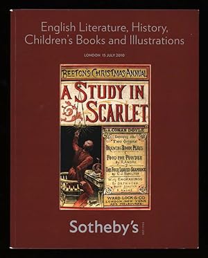 English Literature, History, Children's Books and Illustrations, London, 15 July, 2010. Sotheby's...