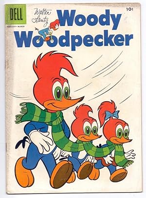 Woody Woodpecker (Walter Lantz Woody Woodpecker), No. 35, Feb.-March 1956.