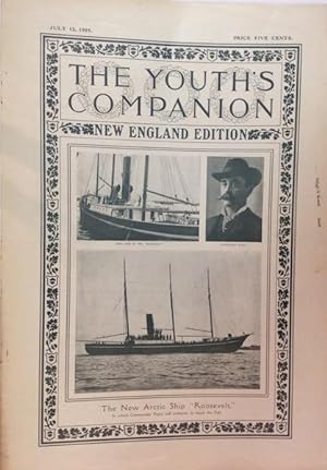 The Youth's Companion; Front cover illustration shows The New Arctic Ship "Roosevelt", Admiral Pe...