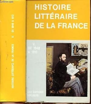 Imagen del vendedor de MANUEL D'HISTOIRE LITTERAIRE DE LA FRANCE - TOME V - 1848-1917 a la venta por Le-Livre