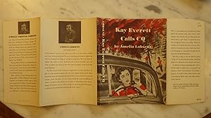 Seller image for Kay Everett Calls CQ, by Amelia Lobsenz DUSTJACKET ONLY NO BOOK , appendices about ham radio stations, slang, abbreviations, and codes. Introduces young Girls to be Ham Radio for sale by Bluff Park Rare Books