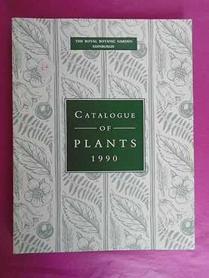 Image du vendeur pour Catalogue of Plants 1990 mis en vente par LOE BOOKS