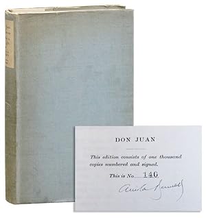 Don Juan de Marana: A Play in Four Acts [Limited Edition, Signed]
