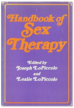 Bild des Verkufers fr Handbook of Sex Therapy zum Verkauf von Lorne Bair Rare Books, ABAA