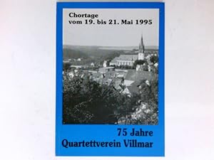 75 Jahre Quartettverein Villmar : Chortage vom 19. bis 21. Mai 1995