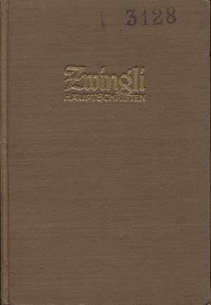 Imagen del vendedor de Zwingli Hauptschriften Band 11 Zwingli, der Theologe III. Teil a la venta por Flgel & Sohn GmbH