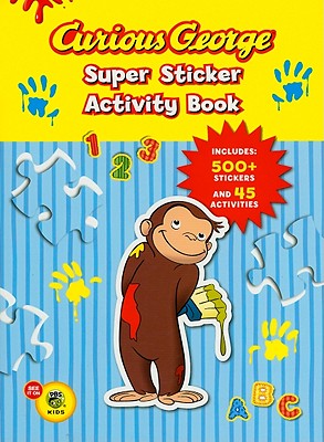 Imagen del vendedor de Curious George Super Sticker Activity Book [With 500 Stickers] (Mixed Media Product) a la venta por BargainBookStores