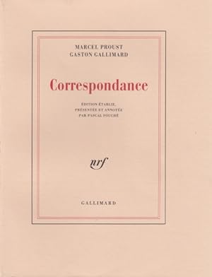Seller image for Correspondance (1912-1922). Edition tablie, prsente et annote par Pascal Fouch. for sale by Librairie Vignes Online