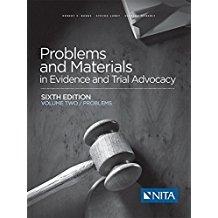 Bild des Verkufers fr Problems and Materials in Evidence and Trial Advocacy: Vol 2 Problems (NITA) zum Verkauf von BarristerBooks
