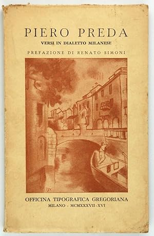 Seller image for Versi in dialetto milanese for sale by FABRISLIBRIS