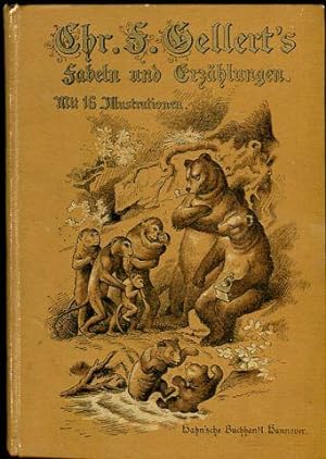 Bild des Verkufers fr Chr. F. Gellert's smmtliche Fabeln und Erzhlungen in 3 Bchern zum Verkauf von Bcher & Meehr