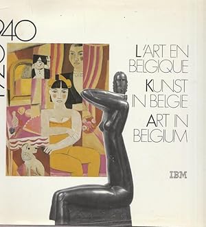 L`Art en Belbique. Kinst in Belgien. Art in Belgium. 1920- 1940.