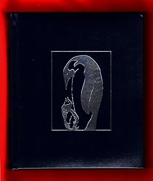 Seller image for Deluxe Leather Edition, March of the Penguins (National Geographic), with accompanying 27 x 39.5 March of the Penguins Poster for sale by Singularity Rare & Fine