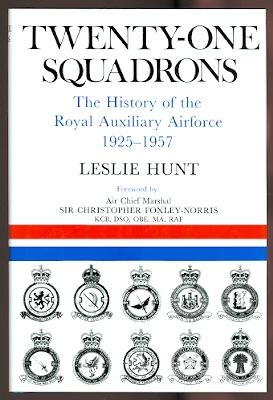 Seller image for TWENTY-ONE SQUADRONS. THE HISTORY OF THE ROYAL AUXILIARY AIR FORCE: 1925-1957. for sale by Capricorn Books