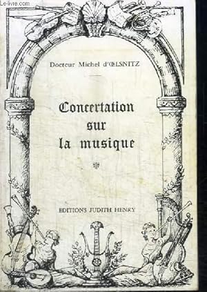 CONCERTATION SUR LA MUSIQUE