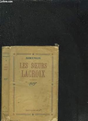 Image du vendeur pour LES SOEURS LACROIX mis en vente par Le-Livre