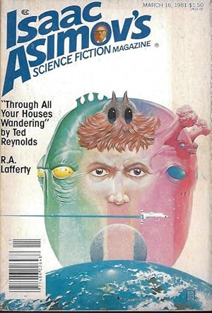 Bild des Verkufers fr ISAAC ASIMOV'S Science Fiction: March, Mar. 16, 1981 zum Verkauf von Books from the Crypt