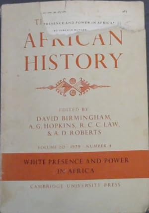 Bild des Verkufers fr The Journal of African History Volume 20, Number 4 . 1979 zum Verkauf von Chapter 1