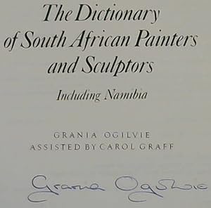 Image du vendeur pour Dictionary of South African Painters and Sculptors - Including Namibia mis en vente par Chapter 1