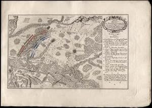 Plan der Bataille, welche d. 23. July 1759 zwischen Kay und Paltzen von der Kayserl. Russischen u...