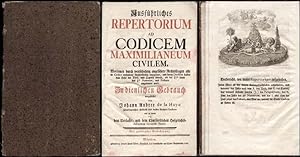 Ausführliches Repertorium Ad Codicem Maximilianeum Civilem, Worinnen durch weitschichtig angeführ...