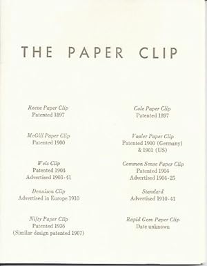 Seller image for Broadsheet Issue #3 : The Paper Clip (POSTER) for sale by The land of Nod - art & books