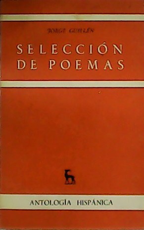 Seller image for Seleccin de poemas. for sale by Librera y Editorial Renacimiento, S.A.